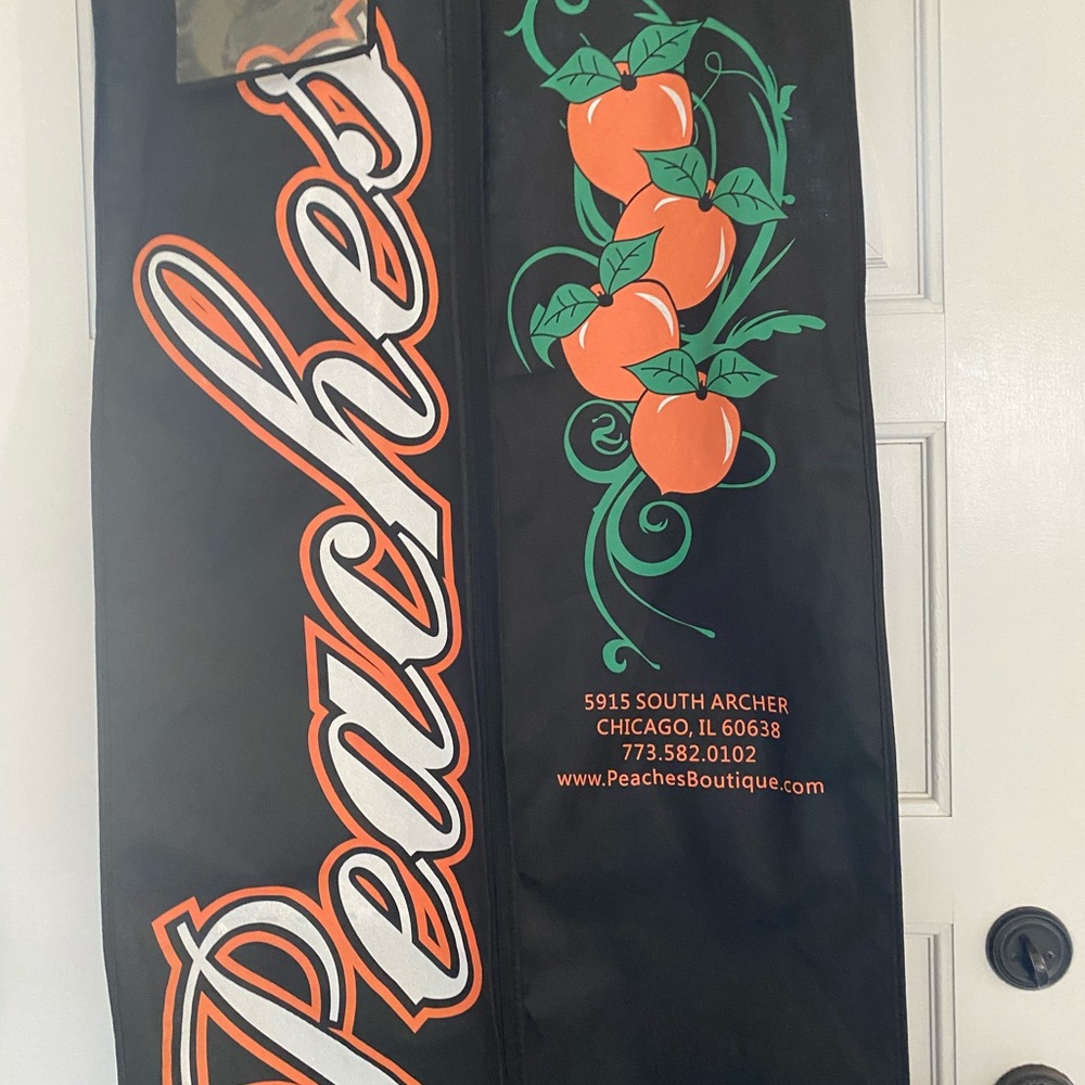 PEACHES BOUTIQUE DRESS BAG